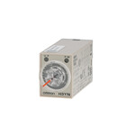 Regulator czasowy wtykowy, 14-pin, wielofunkcyjny, zakres krótki 0,1 s–10 min, 4PDT, zasilanie 100–120 V AC, H3YN-4 100-120VAC